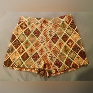 CIDER Jacquard Tapestry Woven Shorts XL (Runs Small)